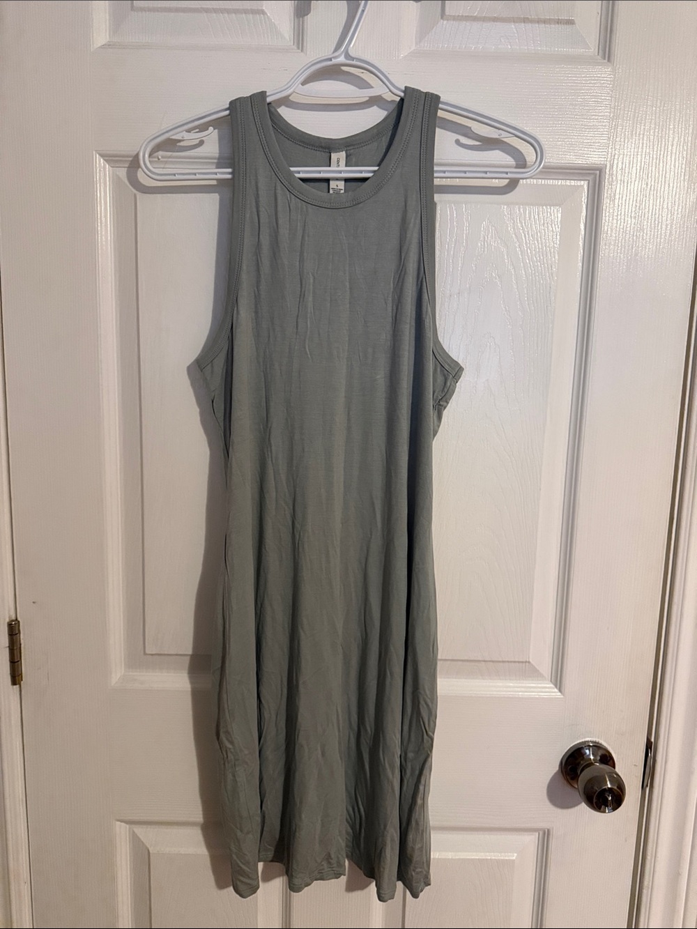 Gentle Fawn Tank Dress in Sage - Picture 2 of 5